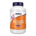 NOW Voedingssupplementen, Glucosamine & Chondroitin met MSM, Gezamenlijke Gezondheid, Mobiliteit en Comfort*, 180 Veg Capsules