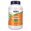 NU Foods Supplementen, Lever RefreshTM met Milk Thistle Extract en unieke Herb-Enzyme blend, 180 Veg Capsules