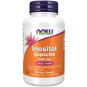 NOW Supplementen, Inositol 500 mg, gezonde membrane functie*, Cellular Health*, 100 Veg Capsules