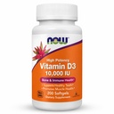 NU Voedingssupplementen, Vitamine D-3 10.000 IE, Hoogste Potentie, Structurele Ondersteuning*, 200 Softgels