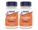 Nu Supplementen - CoQ10 (Coenzym Q10) 200 mg, Ondersteunt Cardiovasculair Gezondheid*, Kosher, Vegan 90 Vegetarische Capsules (Pack of 2)