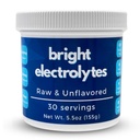 Bright Hydration Electrolyte Powder - Raw & Natural - No Added Flavors, Zero Sugar - Sea Salt, Himalaya Pink Salt, Magnesium & Kalium - Medium 5.5 oz Jar