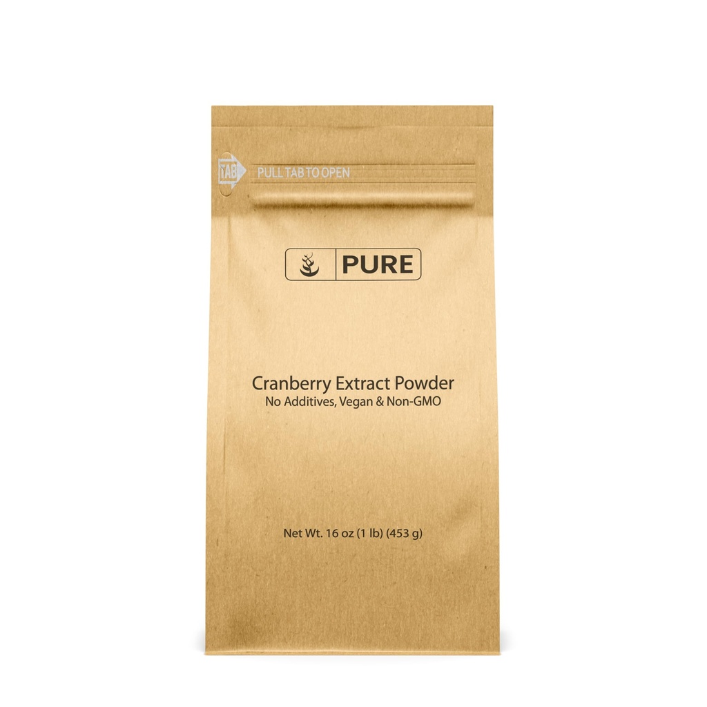 PURE ORIGINEEL INGREDIËNTEN Cranberry Extract Non-GMO, Kruidensupplement