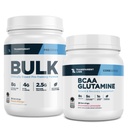 Transparante labs Bulk pre-workout (30 porties, perzik mango) & BCAA Glutamine (30 porties, aardbeien limonade)