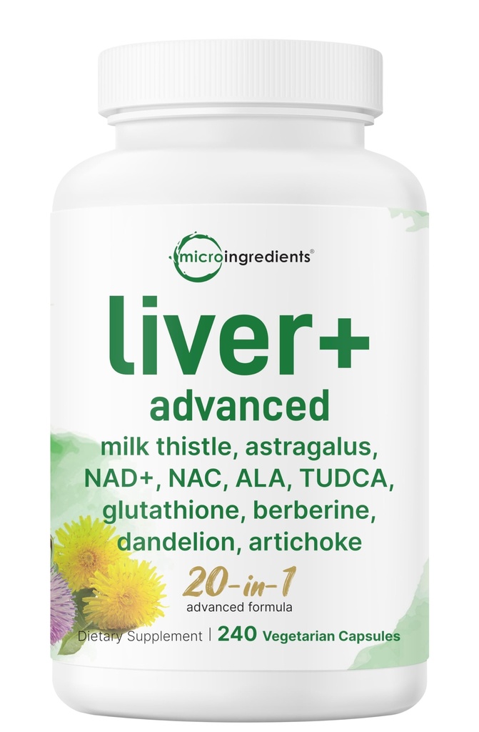 Lever Advanced+, 240 Veggie Capsules 