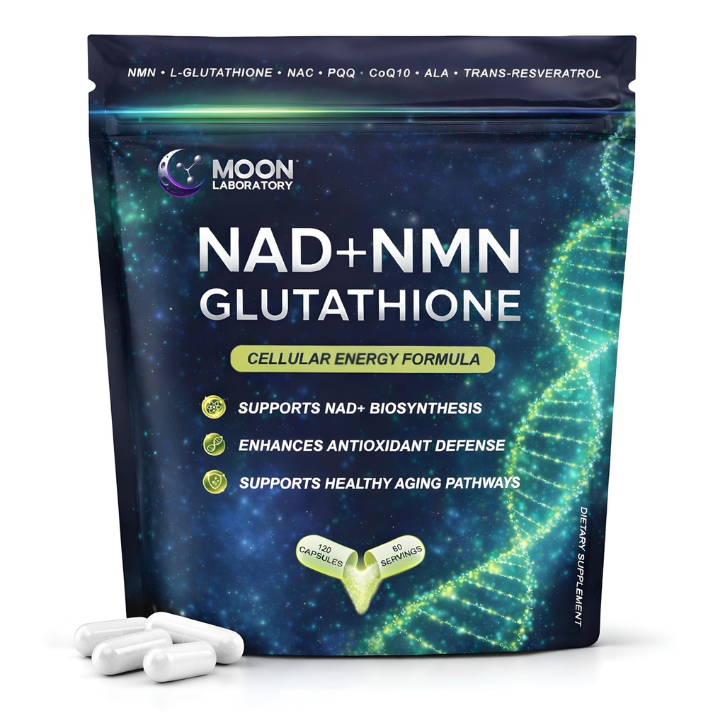 NMN + L-Glutathione Supplement  Bijvullen