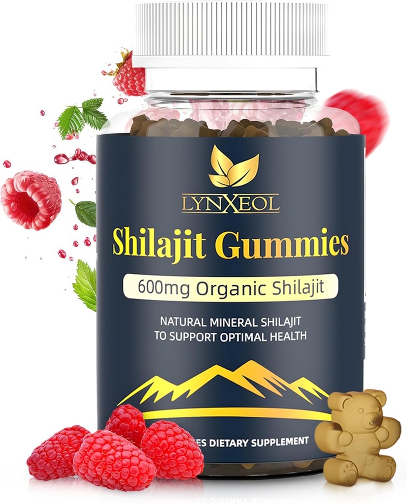 Pure Himalaya Shilajit Gold Gummies with Goksura & Ashwagandha 
