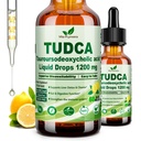 Pure TUCCA Bile Salts Liquid Drops 1200mg (Taurouroso deoxycholic Acid) Premium Leverondersteuning, Bile Flow & Gallbladreiniger Supplement