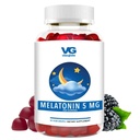 VITA GLOBE Melatonin Gummies 5mg, Sleep Aid Gummies, Non-GMO, Vegan and Sleep Aid Supplement, Supports Relaxation & Healthy Sleep Cycle, 60 Count Sleep Aid Gummy (Pack of 1)