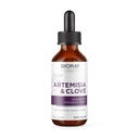 BIORAY Professional Artemisia & Clove - 2 fl oz - ongewenste Organismen verwijderen met medicinale champignons - niet-GMO, vegetarisch, glutenvrij