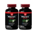 Saw Palmetto and Prostate Support - Prostate Support - Pygeum for Prostate Wellness, Red Raspberry for Men’s Health, Graviola Leaf for Immune Support, Green Tea for Wellness 2 Bottles 120 Capsules
