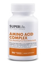 Aminozuurcomplex - snelle absorptie en vrije vorm essentiële en vertakte keten Aminozuren BCAA's Ondersteunt spiergroei, sterkte en herstel Supplement - 90 capsules