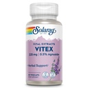 SOLARAY Vitex Berry Extract 225 mg - Chasteberry Supplement for Women - Traditional Hormone Balance Support - Chaste Tree Berry - Vegan, Lab geverifieerd - 60 Servings, 60 VegCaps