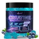 Creatine Monohydraat Gummies Complex 8500 MG voor mannen en vrouwen, Creatine Monohydraat supplement voor spiergroei, sterkte en energie ondersteuning, pre workout Gummies 120 Tel Blueberry