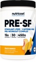 Nutricost Stim-Free Pre-workout, 30 porties (Peach Mango) - Cafeïnevrij, Stimulantvrij, Non-GMO, Glutenvrij