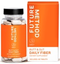 TOEKOMSTIGE METHODE Fiber Supplement, Acacia en Psyllium Husk Fiber Pillen voor spijsvertering (60ct)