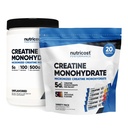 Nutricost Micronized Creatine Monohydraat 500 Gram en 20 Stickpacks (Variety) Bundel