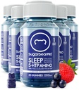 SugarBearPro Sleep Gummy 6 Maand Supply, Extra Strength Melatonine 6mg, voor mannen & vrouwen, Vegan Vitamine B6, L-Theanine, 5 HTP, Valeriaan, Slaaphulp voor volwassenen & tieners, Gecertificeerde Kosher