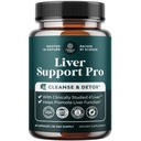 Pro Lever Ondersteuning Supplement - 2X effectiever dan melk distel - Geavanceerde lever Gezondheid Supplement met klinisch getest 4 • Liver Cleanse Detox & Reparatie Ondersteuning - 60 Tellen (pakket van 1)