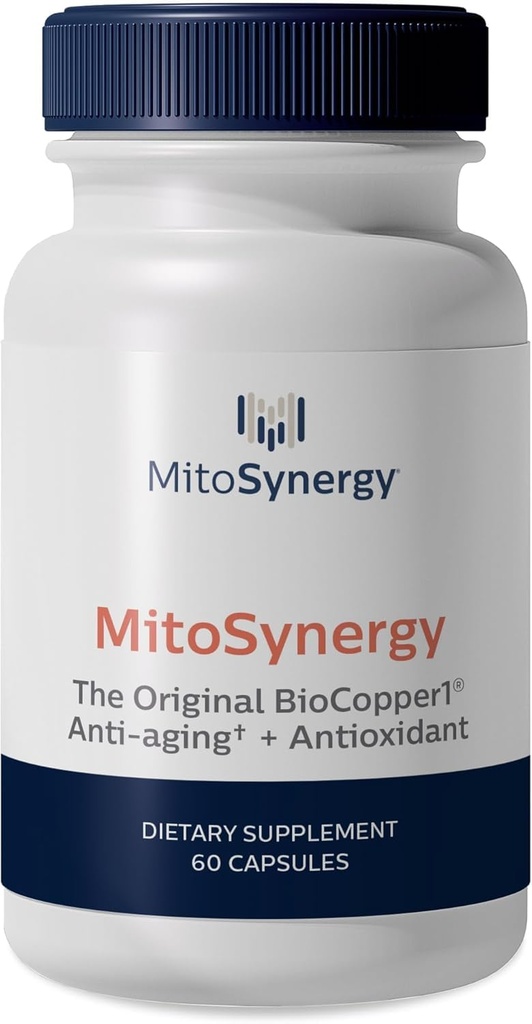 Originele BioCopper1 (Cunermuspir) - Bio Available Copper MultiVitamin met CoQ10 en d-ribose naar Boost NAD+ Ondersteunt Mitochondriale ATP Energie Hersenen en Gezamenlijke Gezondheid