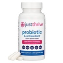Just Thrive Probiotic & Antioxidant Supplement - 100% op sporen gebaseerde Digestieve en Immuun Ondersteuning - Glutenvrij, 30 Caps