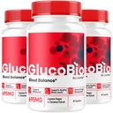 (3 Pack) GlucoBio Capsules - Officiële Gluco Bio Support Pillen, Geavanceerde formule voor algehele balans, GlucoBio Pillen, GlucoBio Supplement, Glucovio Reviews, 90 Capsules voor 3 maanden