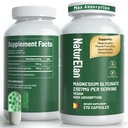 Magnesium Glycinate 2307mg, 270 Capsules, Pure Magnesium Supplements for Stress Relief, Sleep, Muscle, Nerve, Heart & Metabolism Support, Third-Party Tested, Vegan,Non-GMO & Gluten Free, Chelated