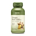 GNC Herbal Plus Ginger Root 550mg Supplement, Ondersteunt spijsverteringsgezondheid, 100 porties