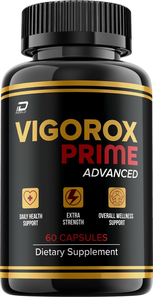 Vigorox Prime Advanced Capsule – Natural Ingredients Advanced Supplement for Health Support (60 Capsules)
