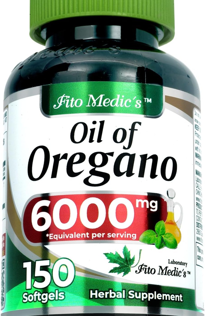 FITO MEDIC'S Olie van Oregano Capsules 