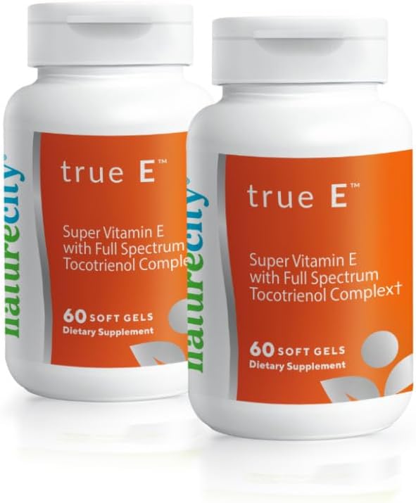 NatureCity True-E Full Spectrum Tocotrienolen Vitamine E & Natural Alpha Tocoferol Supplement  Zachte gels