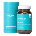 LyfeFuel Adaptogen Blend for Relaxation & Mood Support - Serene Whole Food & Organic Herb Complex to Calm Mind & Body | Lion’s Mane, Chaga, Kava, Lavender | 60 Vegan Capsules