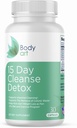 Lichaamskunst 15 Dag Colon Reinigen Detox Natuurlijke Capsules voor Digestieve Gezondheid 