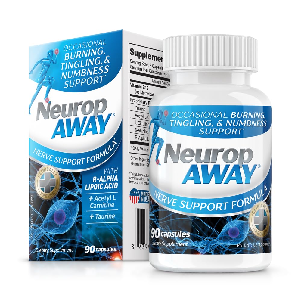 NeuropAWAY Zenuwondersteuning Formule 90 Dagelijkse Capsules