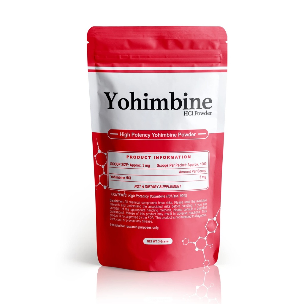 BulkStimulanten Yohimbine HCl Poeder 