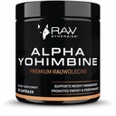 RAW Synergieën Alpha Yohimbine - Fitness Support Supplement voor langdurige energie, Alert Mind & Metabole Health Support - Clean, Natural Supplement - 60 capsules