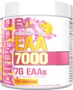 EAA's Aminozuren Poeder - EAA Essentiële Aminozuren Pre & Post Workout Poeder voor spieropbouw Endurance en herstel Ondersteuning met 7g per Serving Plus 5g BCAA's (Roze Limonade, 30 Servings)