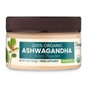 Himalaya Biologische Ashwagandha Poeder, 45 dagen levering - Herbal Adrenal Ondersteuning voor Stress Relief, Energie Ondersteuning en Af en toe Slapeloosheid - USDA Biologische, Niet-GMO, Veganistisch, Glutenvrij, Smaakloze 4 oz