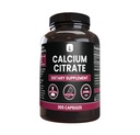 Pure originele ingrediënten Calciumcitraat (365 capsules), Geen Magnesium of Rijst Fillers, altijd zuiver, Lab geverifieerd