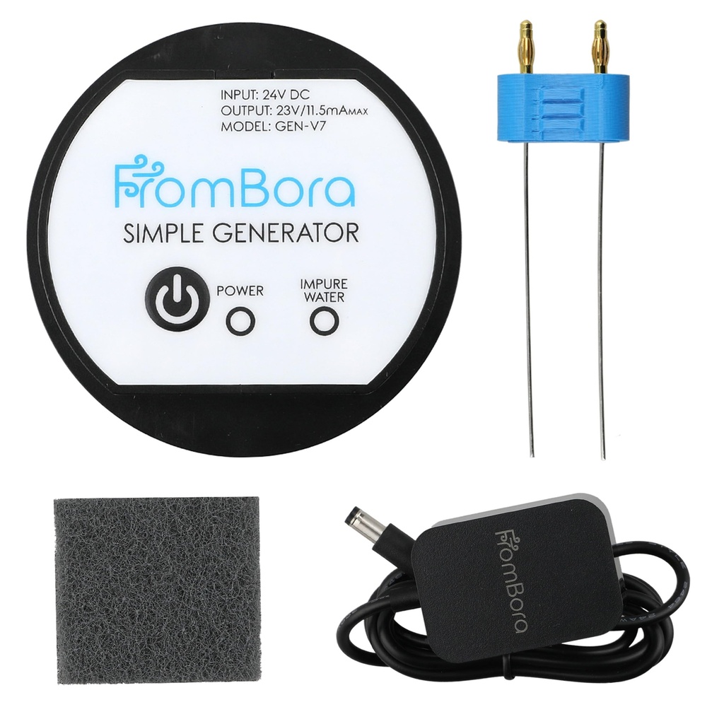 Onbewerkte Zilveren Generator 