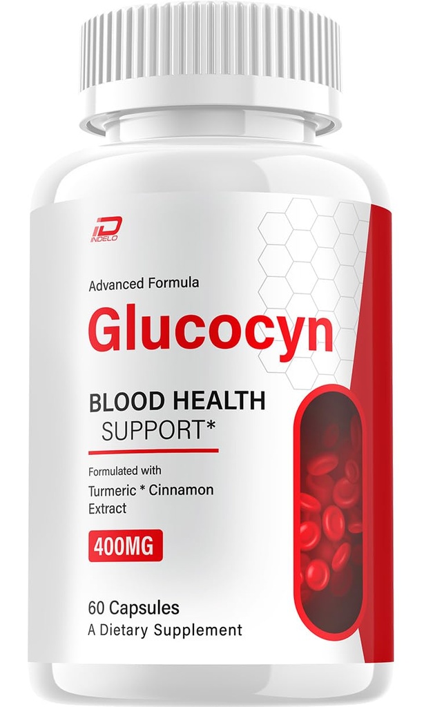 Glucocyn Capsules – Glucosyn Advanced Supplement, All Natural Formula to Maintain Healthy Levels, Maximum Strength, Glycogen Support Reviews (1 Pack - 60 Capsules)