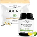 Muscle Feast Isolaat + Creatine Candy Bundle: 1 Wei Proteine Isolaat (Vanilla, 5lb) + 1 Creatine Candy (Citroen Lime, 360) 