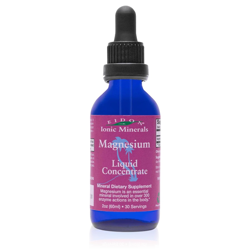 Eidon Ionic Minerals - Liquid Magnesium Concentrate, Bioavailable - 2 oz