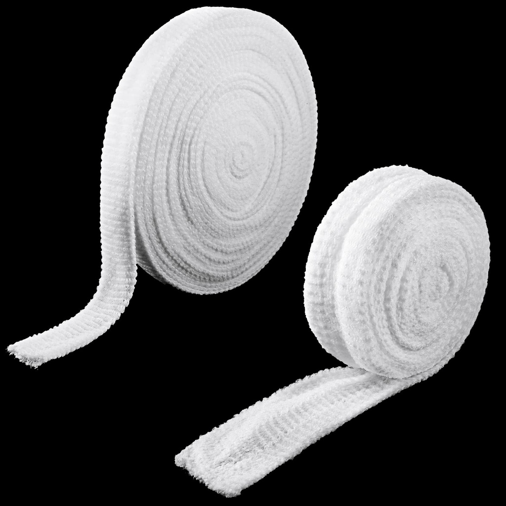 2 Rolls Tubular Bandage Elastic Net Wound Dressing Stretch Dressing Retainer Tubular Elastic Gauze Bandage for Wound Arm, Without the Use of Adhesive Tape (Size 4 and Size 6)