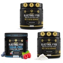HRDWRK - 100 porties Keto Electrolytes Poeder Hydratatie Suikervrij - Electrolyte Poeder om Endurance te verhogen en vermoeidheid met Elektrolyten Supplement te verminderen (Unflavored Set van 2 & Blue Razz)