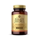 Solgar Folate 1000 mcg, 120 Tablets - 1000 mcg Bio-Active Metafolin