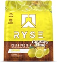 Ryse Clear Whey Isolate Protein Powder - Country Time Lemonade - 22g Fast-Digesting Whey Protein - Light, Juicy & Refreshing - 100 Calories, Zero Sugar, Zero Artificial Colors - 20 Servings Bag