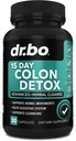 Colon Cleanser Detox for Weight Flush - 15 Day Intestinal Cleanse Pills & Probiotic - Fast Natural Laxative for Constipation Relief - Bowel Movement Supplements for Stomach Bloating, Gut Loss Support