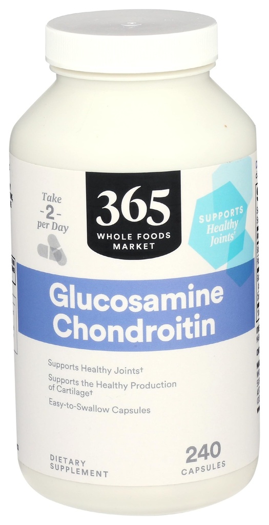365 door Whole Foods Market, Glucosamine Chondroitin, 240 Tel.