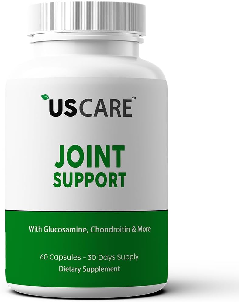 USCare Joint Support Supplement met Glucosamine, Kurkuma, Boswellia, MSM en meer voor rug, knieën, handen